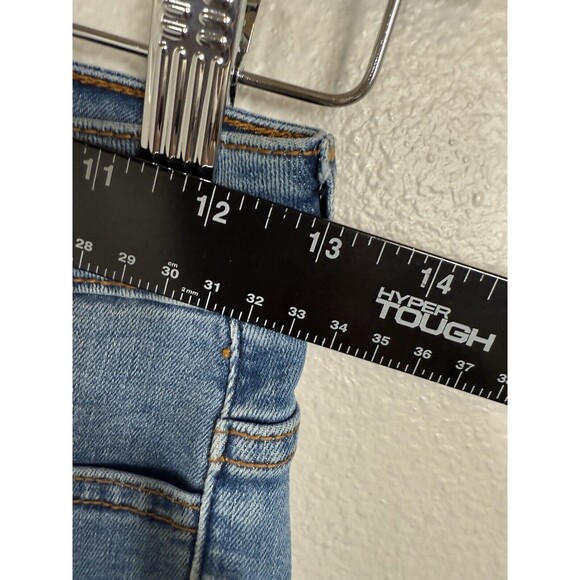 UNIQ BY LITZ High Rise Super Flare Bell Bottom Jeans Womens Size 27/5 Stretch - Picture 9 of 13